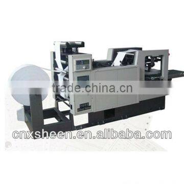 Bill punching and folding machine ,bill puncher and folder machine