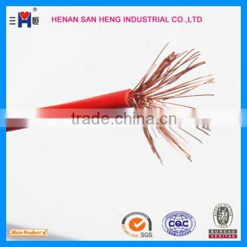 Multi Size PVC Insulated Flexible Cable Single Stranded Electric Copper Wire