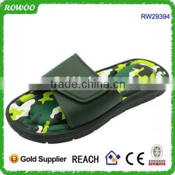 Army Green Slide Slipper high Quality Memory Foam Military Style Sandals