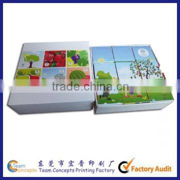 6 Photo Educational Toy Puzzle Cube Custom