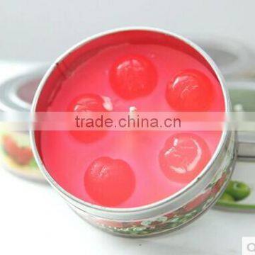 small metal wholesale candle tin box with lid,empty cans tins/custom metal box