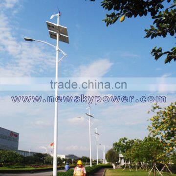 50w China factory wind solar hybrid street lights