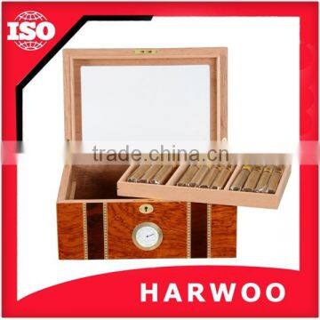 Eco-Friendly material wooden cigar case