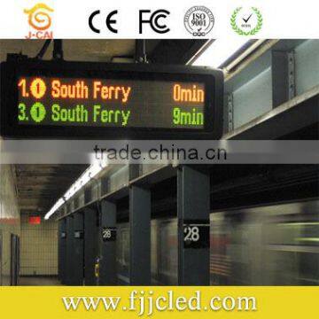 low price outdoor dual coloe led display board for advertising(P10)