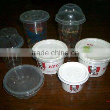 new design thermoforming plastic cup making machine