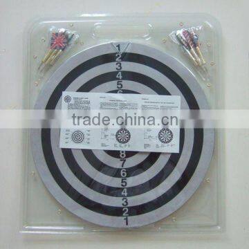 40.5cm flocked dartboard