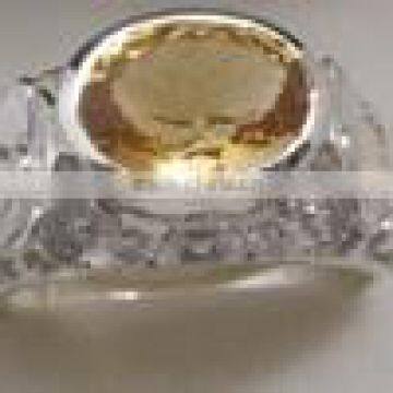 Flower Silver Ring