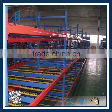 Flow Through Rack Storage Racking Warehouse Shelving Logistic Equipment Storage System