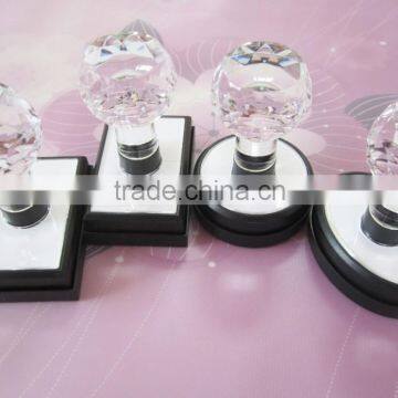 Personal flash stamp crystal mount handle