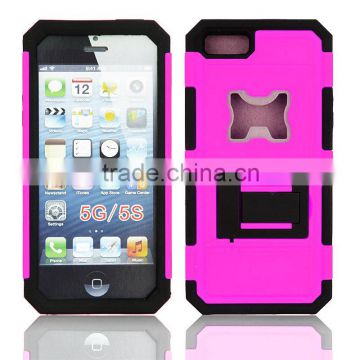 For Apple iPhone 6 iPhone 5S rugged hard stand protective case with bottle opener