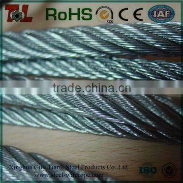 Ungalvanized/Galvanized Steel Coil 6*19 6*19