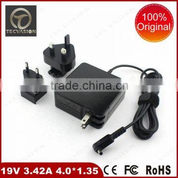 Hot Sale Original Laptop Adapter Charger for Asus ZenBook UX32 UX42 UX52 ADP-65JH 19V 3.42A 65W 4.0*1.35mm Power Supply