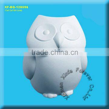 ceramic bisque owl box wholesale