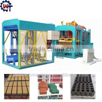 QT6-15 cement brick block making machine price list in russian Linyi Wante Machine