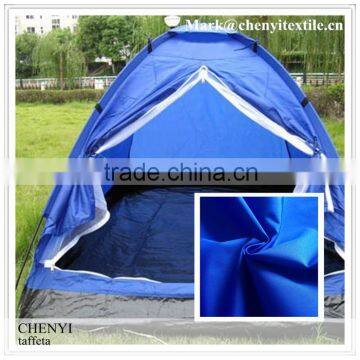 Blue factory Pa with silver coated poly taffeta fabric wholesale