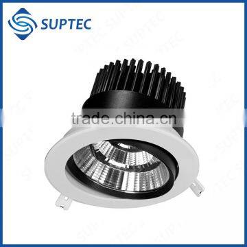 Tilt Adjustable Rotatable Dimmable COB LED Down light 7W 10W 15W 30W Recessed 220V 110V Reflector CreeCOB