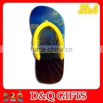 Souvenir Wood Slipper Magnet With Rubber Belt photo-3