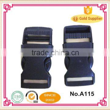 Popular Durable plastic belt buckle with factory favourable price, 25MM A115