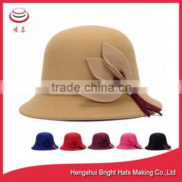 Fashion Best Selling Wool Felt Bucket Hat