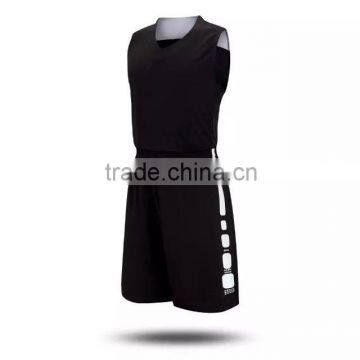 New Arrival Season Custom Wholesale Black Basketball Jersey