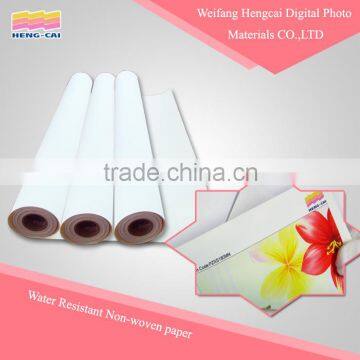 2015 Hot Product Water Resistant Non-woven Banner Cloth With Matte Surface