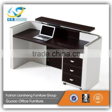 Wholesale Modern Latest Style Office Leather Reception Desk D756