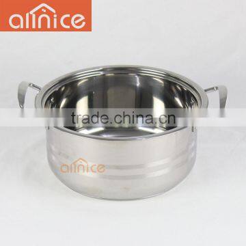 China Products Hot Sale in South Africe Kitchen Appliance 3pcs Set Stainless Steel Cookware ACZBTZG01TG photo-5