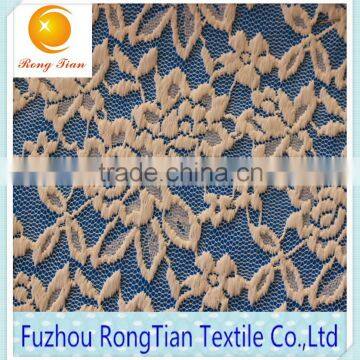 Wholesale nobility white embroidery lace fabric for marriage