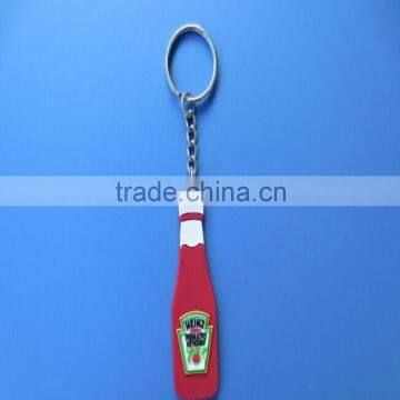 High quality soft pvc rubber keychain , pvc keychain with best price