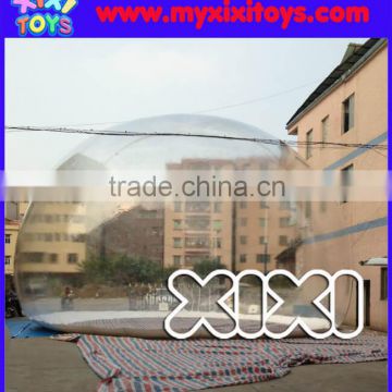 8m Dia event inflatable bubble dome tent, inflatable clear bubble igloo