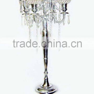 XXL Candelabra with crystal ball,wedding candelabra,candle holder