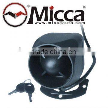 Backup battery car alarm siren, security alarm siren, horn, speaker,car siren 1tone / 6tone