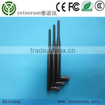 long range 2.4G wifi antenna rubber duck for samsung with right angle connector