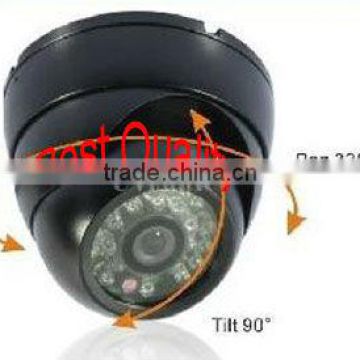 Indoor Color IR Dome Camera, Sony/Sharp CCD Optional CCTV Camera Ko-Bcctv6010