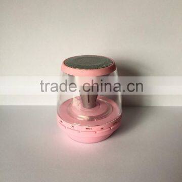 2016 New Products in China Magic Lamp Pusle Led Light Portable Colorful Wireless Speaker Bluetooth for Iphone 6 photo-3