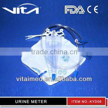 GOOD QUALITY Urine meter Drain Bag by CE/FDA/ISO Approved