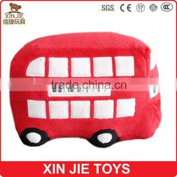 custom bus plush toy cheap stuffed bus soft toy