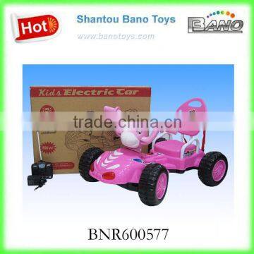 Children Cartoon Cow Remote Control Electric Car With Light And Music BNR600577