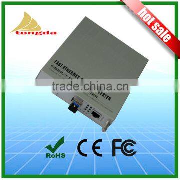 Atongda 2015 10/100/1000Mbps 25km LC SFP Fiber Optic Media Converter photo-2