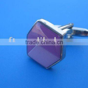 custom design cufflink,offset printing with epoxy cufflink
