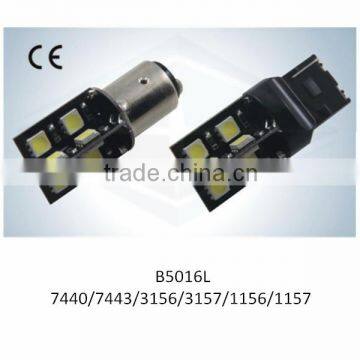 Bonjour LED Auto Light Brake Lamp T20 S25 7440 7443 3156 3157 1156 1157 16SMD 5050 with CE