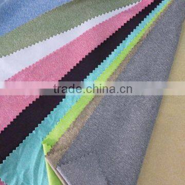 Polyester Spandex Four Way Stretch Jersey Fabric CD Cation Poly Heather Color Sport Wear Fabric Cation Spandex Jersey Fabric photo-6