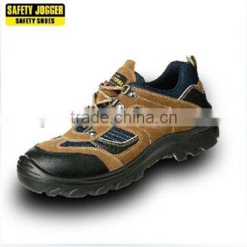 Nubuck leather S3 composite toe water repellent safety shoes