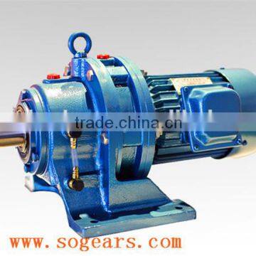 B X cycloidal foot mounted gear reducer