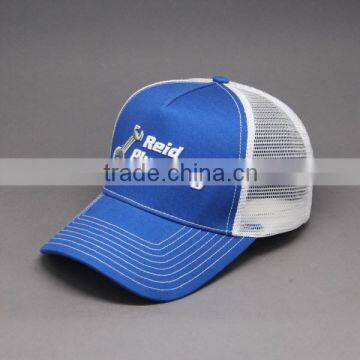 CHEAP CUSTOM 3D EMBROIDERY COTTON MESH TRUCKER CAP EMBROIDERY MACHINE