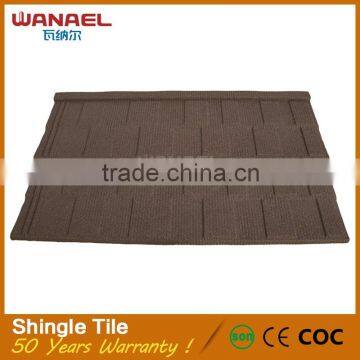 Wanael Shingle Anti-freezing CE standard Flat roofing materials