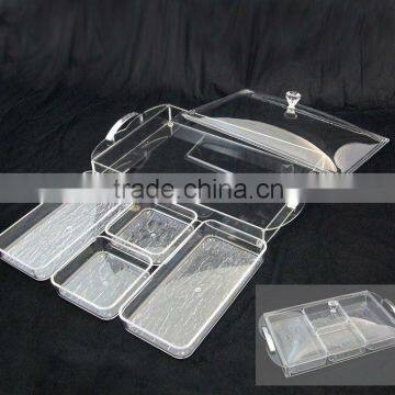 Clear Candy, Sweet Server /Tray/Plate/Box