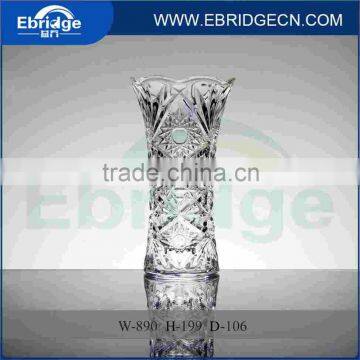 20cm high quality different types glass vase