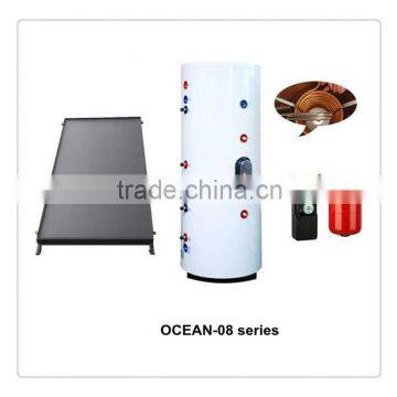 200L Split pressurized solar water heaters, flat solar collectors