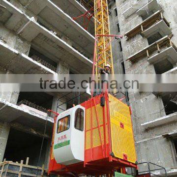Building lifter for human and material